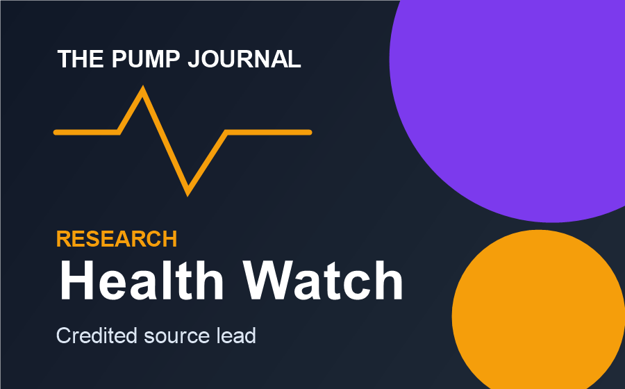 The Pump Journal health news graphic